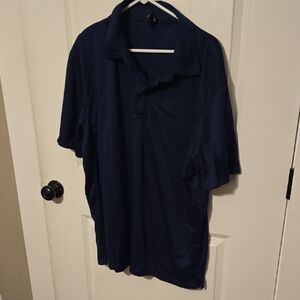 Men's Classic Blue Polo Shirt